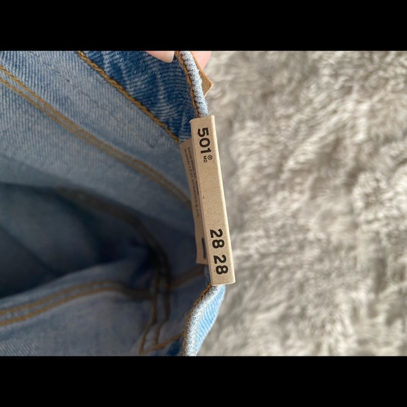Levi’s 501 skinny high rise jeans - Picture 3 of 5